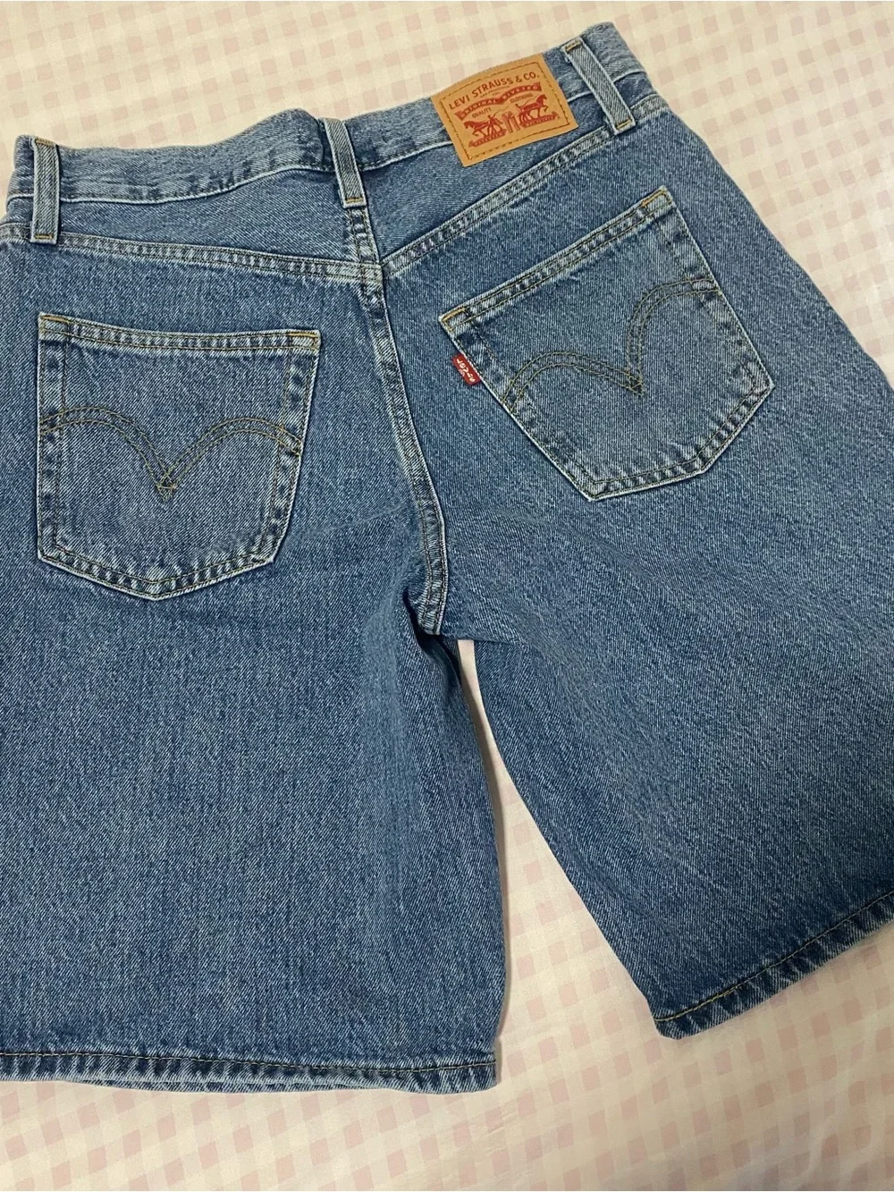 Levi's Classic Blue Denim Shorts